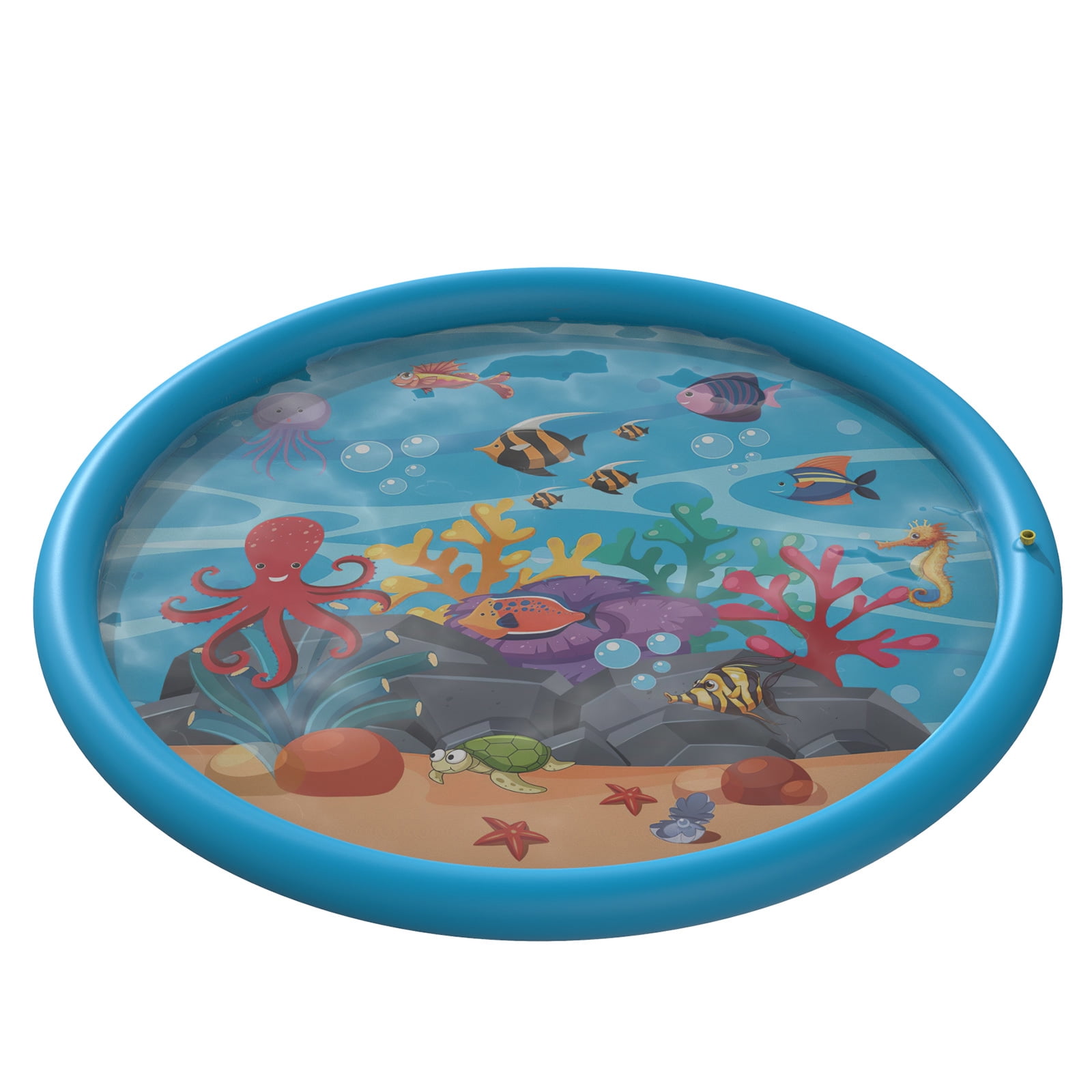 Outdoor Kids Sprinkler Mat, Splash Pad Wading Pool Pad, Summer Water Sprinkler Toys for Kids, Outdoor Kids Sprinkler Mat, Splash Pad Wading Pool Pad, Summer Water Sprinkler Toys for Kids,