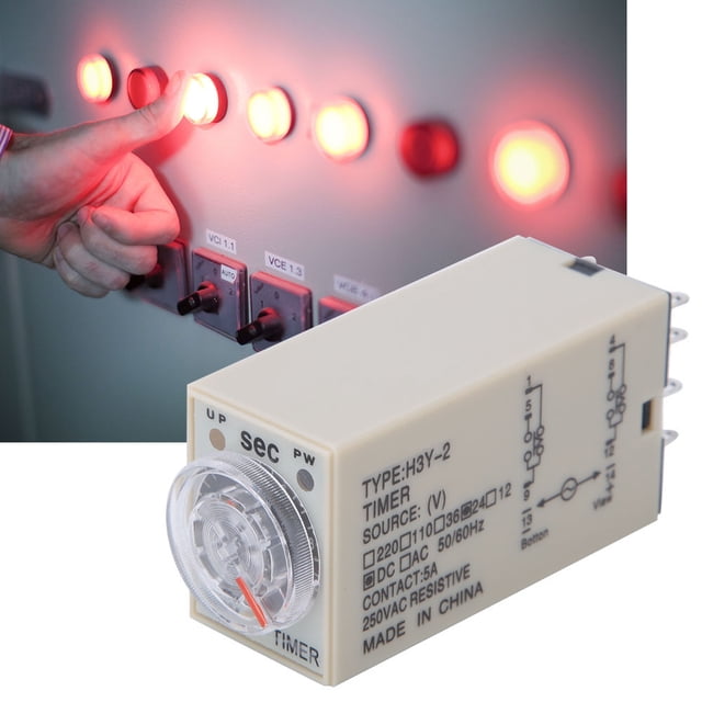 Relé, Temporizador Digital Magnético, 0-10 S Para Control Industrial Eléctrico ANGGREK Otros