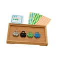 thumbnail image 1 of 4 piezas aprendizaje s juguetes educativos juegos preescolares ñas pequeñas con bandeja Sunnimix Candado de código, 1 of 8