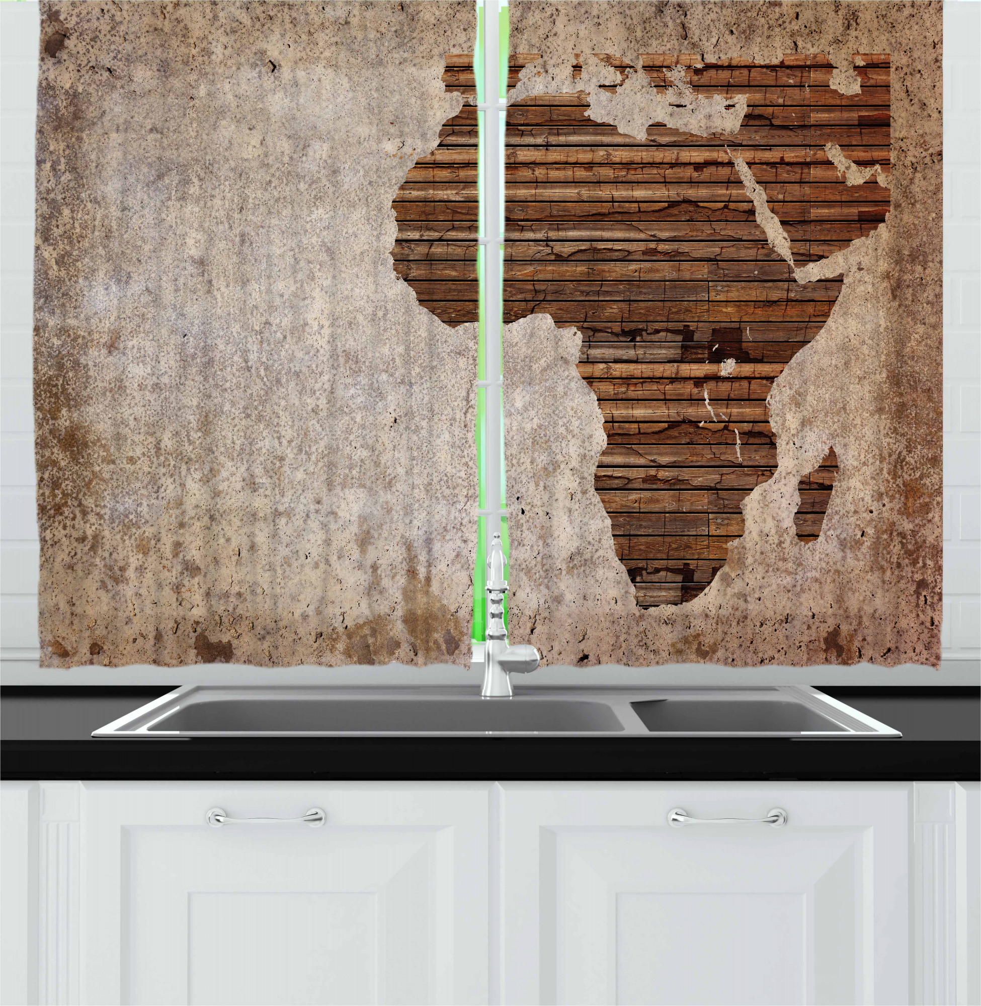 African Kitchen Curtains Geography Theme Grunge Vintage Wooden Plank   E13060a9 A35d 4aad B2e8 Cb6c963913f7.8485bc718f12bb7d984cf720d2b4816c 