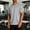 Gray, variant on Men's Performance Quick Dry T-Shirts Athletic Fitted Crew Neck Short Sleeve Tees White M