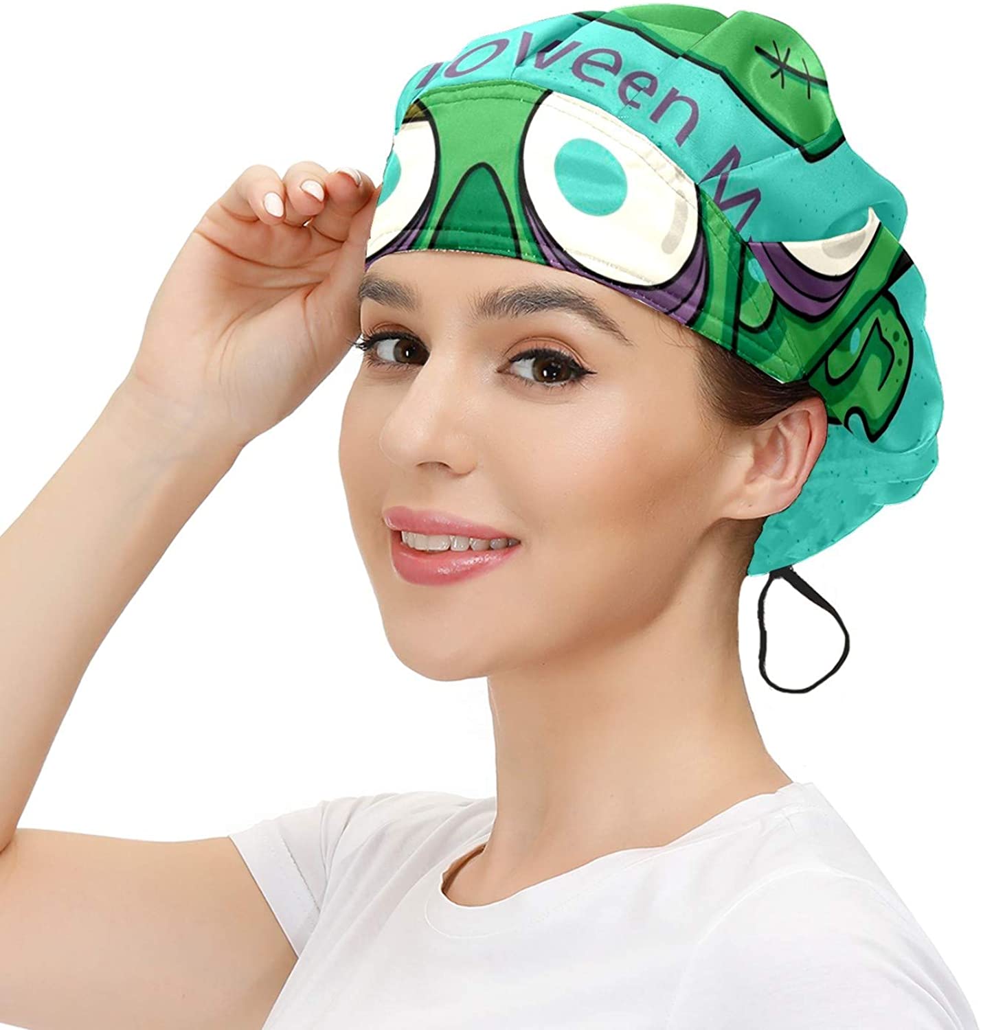 Cap Creepy Halloween Mask 
