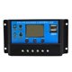 thumbnail image 2 of Controlador de carga Solar Monstrate 10A 12V 24V Regulador de panel de célula solar automática LCD Dual USB Negro, 2 of 2