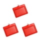 thumbnail image 1 of Seitruly 10 piezas cubierta de tarjeta de identificación carcasa protectora tarjetas de autobús manga Horizontal/rojo Type1 NO1, 1 of 6