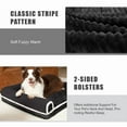 thumbnail image 4 of Exclusivo Mezcla Orthopedic Pet Bed for Medium Dogs, 36"X24" Waterproof L Shaped Sofa Dog Bed, Black, 4 of 8