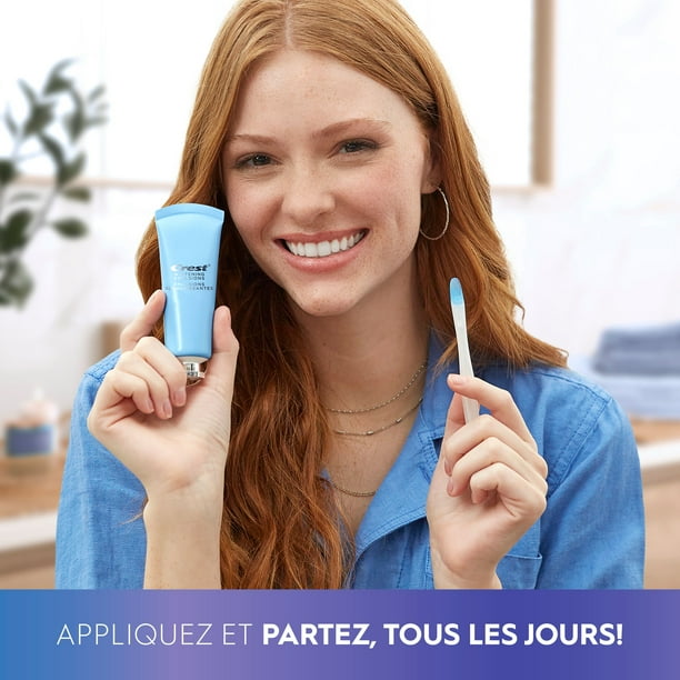 Crest 3DWhite Daily Whitening Serum Fresh Mint, Leave-on Teeth