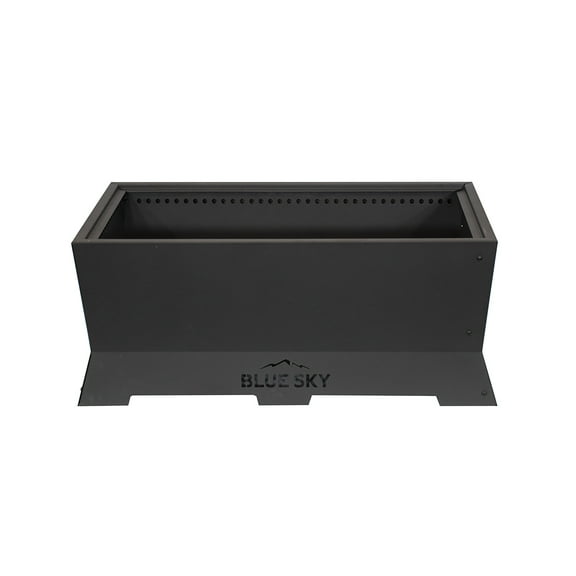 38" Rectangle Peak Patio Smokeless Fire Pit