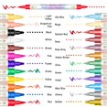 thumbnail image 3 of 24 Colors Dual-Tip Nail Art Marker Pens, Water-Based Quick-Dry Acrylic Paint Pens for DIY Manicure, Fine & Brush Tips, No UV Lamp Needed, 3 of 6