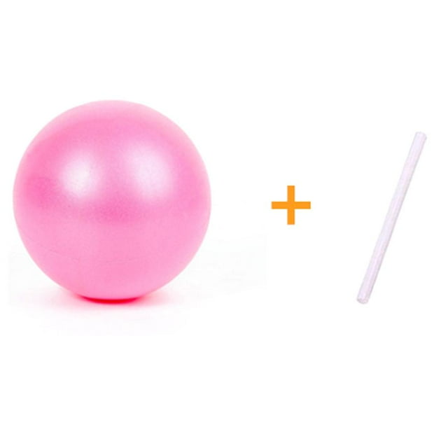 25cm Mini Yoga Ball for Pilates, Exercise, Balance Training & Core Workout - Burst-Proof PVC, Non-Slip Grip