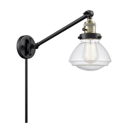 

Innovations Lighting - Olean - 1 Light Swing Arm Wall Sconce In Industrial