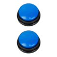 thumbnail image 1 of VONKY 1/2/3/5 Interactive Recordable Talking Button Answer Buzzers for Party Favor Funny Sound Effects Included Dark Blue 2PCS, 1 of 1