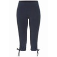 thumbnail image 4 of LASCANA Women's Gathered Effect Capri Leggings Ruching, 4 of 6