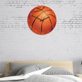 thumbnail image 4 of Clispeed Acrylic Hanging Clock Orange Simple Round Design for Indoor and Outdoor Decoration, 4 of 5