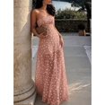 thumbnail image 3 of SUSHA Women's Elegant Polka Dot Strapless Summer Dress multiple colors can be selected, 3 of 6