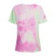 thumbnail image 5 of Tops a la moda para mujer, camiseta con estampado divertido, blusa con cuello en V de leopardo, camiseta holgada, camisetas teñidas con lazo Pompotops hkajfhjk462323, 5 of 5