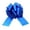 Blue, variant on Large Gift Glitter Bow 12" Pull String Bow, Giant Round Shape Present Bows, Perfect For Gift Wrapping Big Presents Cars Bikes & More(Blue),Gold