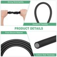 thumbnail image 2 of Uxcell Silicone Tubing, 1/4inch(6mm) ID x 5/16inch(8mm) OD Silicone Rubber Vacuum Tube, 11ft(3.5 M) High Temp Water Air Hose Pipe [Black], 2 of 7