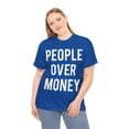 thumbnail image 6 of People Over Money Unisex Graphic Tee Shirt, Sizes S-5XL, 6 of 12