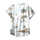 thumbnail image 4 of Fiudx Ofertas Flash Artículos En Oferta Blusas de Manga Corta con Estampado Hawaiano, Cómodas E Informales, a La Moda, para Mujer, 4 of 5