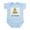 Sky Blue, variant on CafePress - Big Cousin To Be Duck Infant Bodysuit - Baby Light Bodysuit, Size Newborn - 24 Months