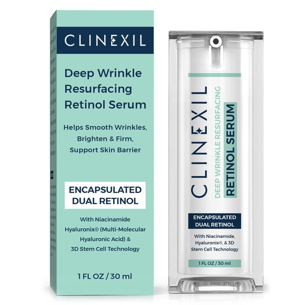 Sérum Clinexil Antiedad Retinol 1% con niacinamida y ácido hialurónico 30 ml
