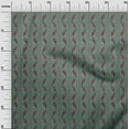 thumbnail image 2 of oneOone Polyester Lycra Fabric Leaves & Floral Block Print Fabric By Yard 56 Inch Wide, 2 of 5