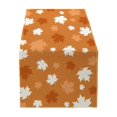 thumbnail image 2 of Maple Leaf Table Runner Fall Thanksgiving Dining Table Decor Water Resistant Washable Autumn Holiday Table Flag, 2 of 6