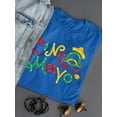 thumbnail image 3 of Cinco De Mayo W Mustache Shaped T-Shirt Women -Image by Shutterstock, Female Large, 3 of 4