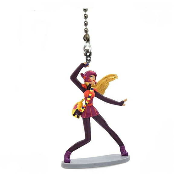 Big Hero Honey Lemon 3” PVC Fan Light Lamp Pull Chain Figurine Figure Disney New