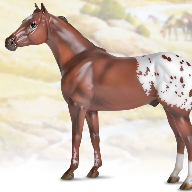 Breyer Horses Traditional Series – Buckskin Horse Figurine By Orren Mixer, 11.5" L Model