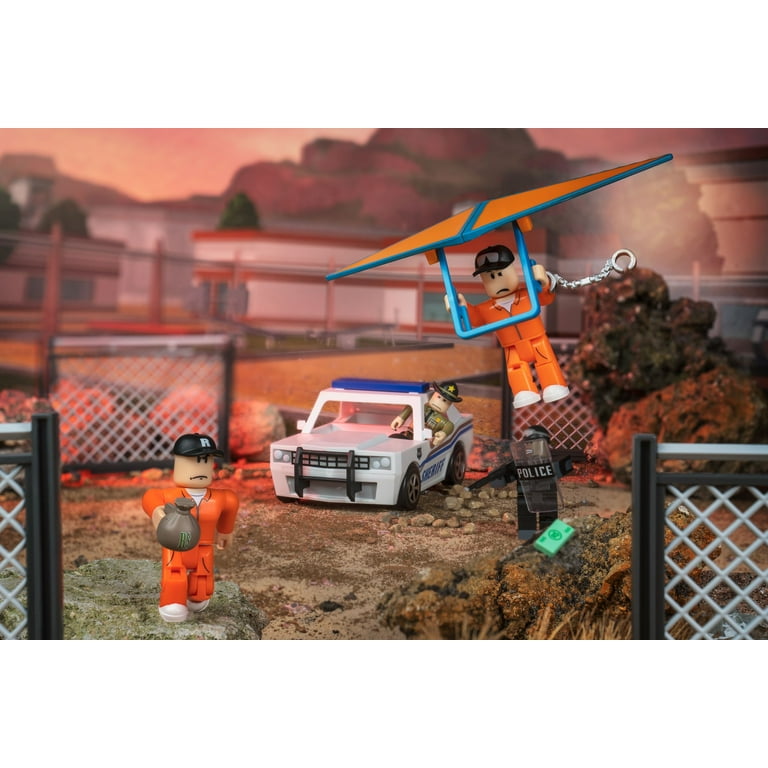  Roblox Action Collection - Jailbreak: Great Escape Playset  [Includes Exclusive Virtual Item] : Toys & Games