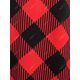 thumbnail image 4 of Camiseta de Talla Extra con Cordones a Cuadros Rosegal Mangas largas de talla grande, 4 of 5