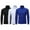 Black&Royal Blue&White, variant on Doomiva Men's 3 Pcs Slim Fit Turtleneck Pullover Casual Basic Thermal Sweaters Black&Royal Blue&White XL