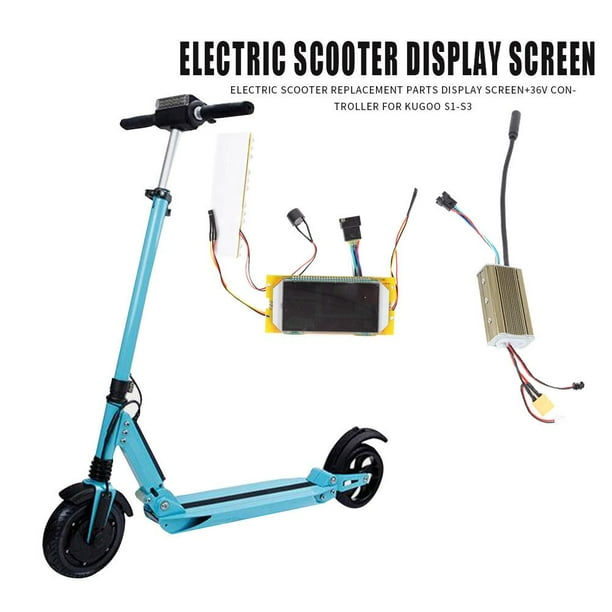Pantalla De Control Para Patinete Eléctrico Bongo D30 - Monitor Multifunción Con Velocímetro Y Nivel De Batería