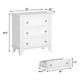 thumbnail image 2 of Blanca 3 - cajón de madera cómoda: exquisite metal handles, moderno design para dormitorio, sala de estar, hallway & entrada, 2 of 6