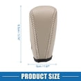 thumbnail image 5 of Unique Bargains Gear Shifting Knob Cover Automatic Transmission Lever Trim for Nissan Murano 2009-2013 Beige, 5 of 7