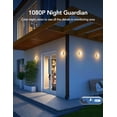 thumbnail image 5 of Solar Security Camera – 360° Wireless Outdoor Surveillance with 1080P Color Night Vision, PIR+AI Detection, Two-Way Talk, Siren & Spotlight, IP65 Weatherproof, No Wires, Local & Cloud Storage, 5 of 9