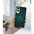 thumbnail image 5 of WIRESTER Shockproof Soft Rubber Cover Case for Samsung Galaxy S25 Edge 6.7 inch 2025, Green Circuit Board, 5 of 5