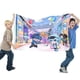 thumbnail image 2 of Bluey Bandera impresa con temática, regalo perfecto para fanáticos, amigos y familiares, y adecuada para actividades al aire libre e interiores, decoraciones de fiesta. 90 cm × 150 cm., 2 of 6