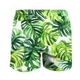 thumbnail image 6 of Luxalzxs Summer Hawaiian Swimming Trunks for Men Swim Trunks Lightweight Elastic Waist Drawstring Pockets Beach Shorts Surfing Board Shorts Bathing Suit Quick Dry Swimwear, 6 of 6