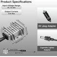 thumbnail image 4 of Starlink Cable Adaptador Mini para Encendedor de Cigarrillos de Auto – DC 12-28V a 30V / 10-30V a 57V Convertidor Boost, 4 of 8
