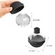 thumbnail image 2 of Moldes para bolas de hielo FOSEO de silicona para whisky, juego de 4 con tapas, 2 of 7