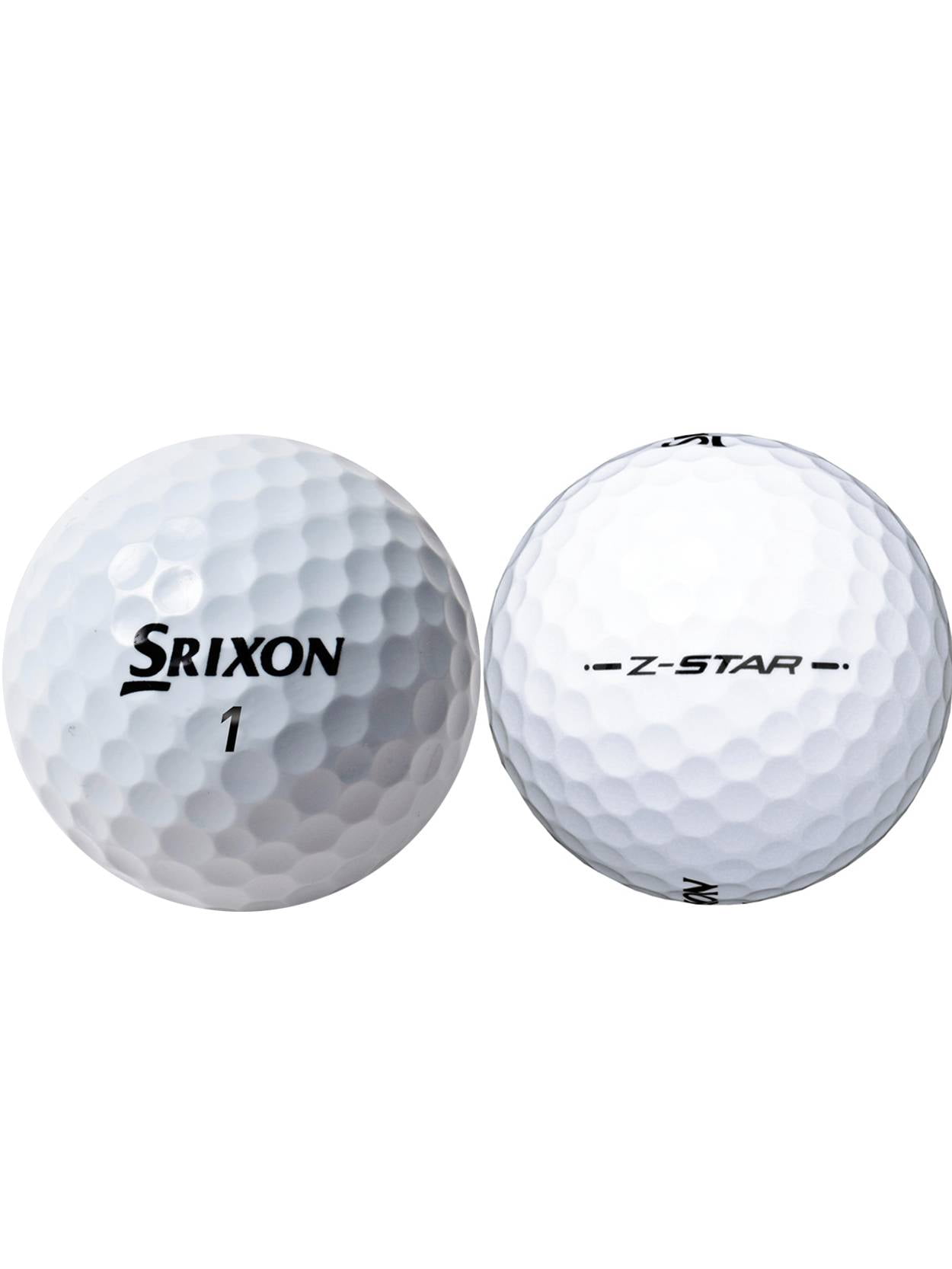 Srixon ZStar Golf Balls, Used, Mint Quality, 36 Pack
