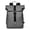 Grey, variant on Casual Daypack Water-Resistant Roll Top Backpack,Unisex for Men Women,for Commute Travel Work Daily Use