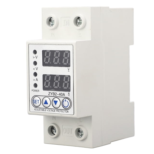 Protector de sobretensión, dispositivo de protección de voltaje Dispositivo de protección de voltaje automático Relé de protección de voltaje El mejor de su clase NikouMX herramienta