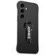 thumbnail image 1 of For Samsung Galaxy S24 FE Case Hard PC Frameless Baking Paint Kickstand Phone Cover - Black, 1 of 5