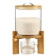 thumbnail image 1 of Dispensador de arroz Vuinop, recipiente de almacenamiento de arroz de 5 litros, vidrio, 1 of 1