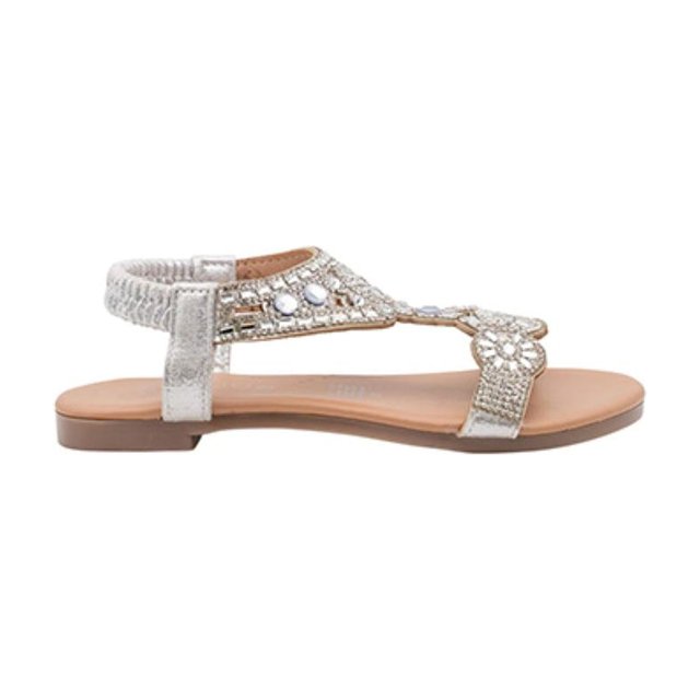 Sandalias Niña Celinne Vestir plateado 21