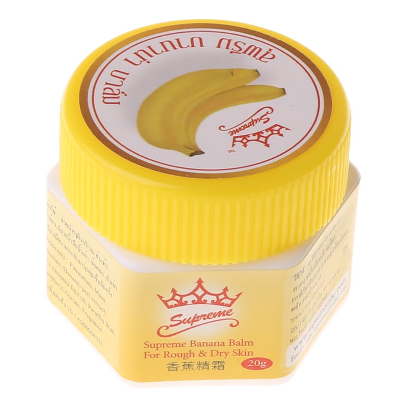20g Natural Banana Oil Cracked Heel Balm Foot Skin Repair Cream Anti Drying Smooth Dead Skin Removal