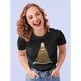 thumbnail image 2 of Image Conscious Bear And Penguin In Zen T-Shirt Womens -Jay Fleck Designs, Female Regular Fit, 2 of 4